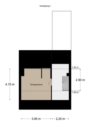 Floorplan - Meuserstraat 104, 6464 EJ Kerkrade